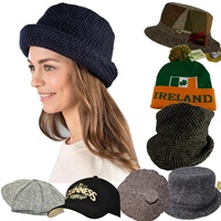 Image for Irish Caps | Hanna Hats | Irish Flat Cap | Scally Cap | Ireland