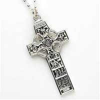 Image for Sterling Silver St. Patricks And Columba Kells High Cross