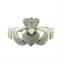 Image for Sterling Silver Traditional Claddagh Ring