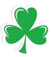 Image for Irish Shamrock Decal