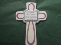 Image for Godmother Ceramic Cross