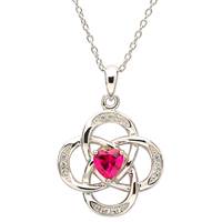 Image for Celtic Birthstone Pendant, July