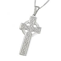 Image for Sterling Silver Celtic Cross, Co Mayo