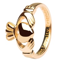 Image for Gold Traditional Claddagh Ring 10K