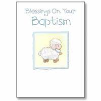 Blessings on Your Baptism Card