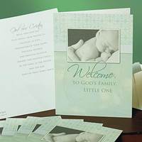 Little One Baptism Card