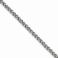 Image for 14k White Gold 2mm Wheat Chain