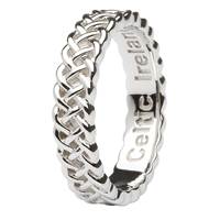 Image for Celtic Knotwork Ring in Sterling Silver