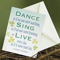 Image for Dance, Sing, and Live Card