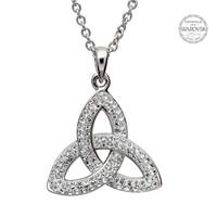Image for Trinity Knot Pendant Embellished with Swarovski Crystals