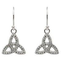 Image for Trinity Earrings Adorned with Swarovski Crystal