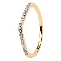 Image for 14K Yellow Gold Pave Set Matching Wedding Ring For JP21