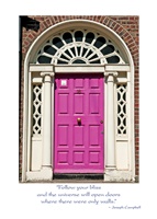 Image for Irish Georgian Door Graduation Card