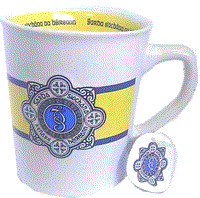 Irish White Garda Mug