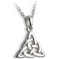 Kids Silver Celtic Trinity Pendant