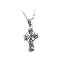 Marcasite Celtic Cross