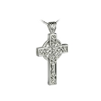 Image for Heavy Sterling Silver Celtic Cross 25mm
