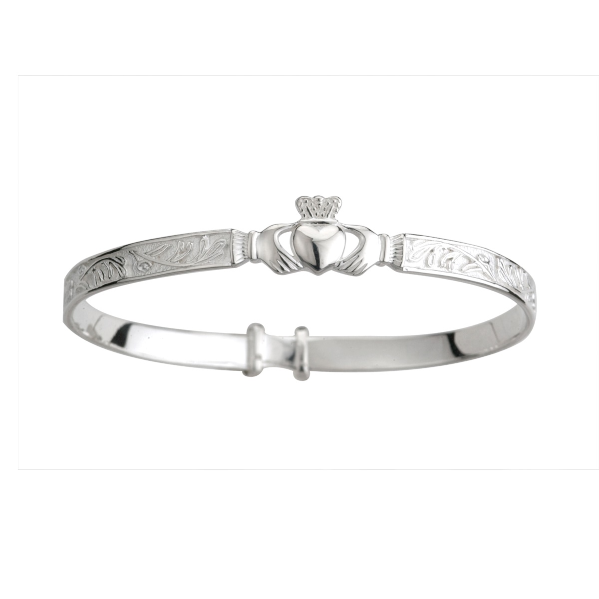 Baby claddagh bracelet gold sales