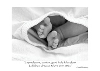 Image for Irish Blessing Welcome Baby Card