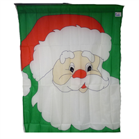 Image for Santa Face Decorative Flag