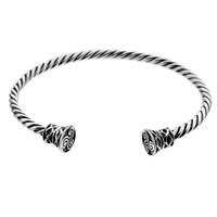 Image for Kit Heath Heritage Sterling Silver Celtic Twisted Torque Bangle