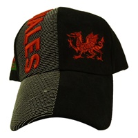 Image for 3D Embroidered Hat Wales