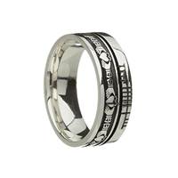 Image for Silver Claddagh Faith Band