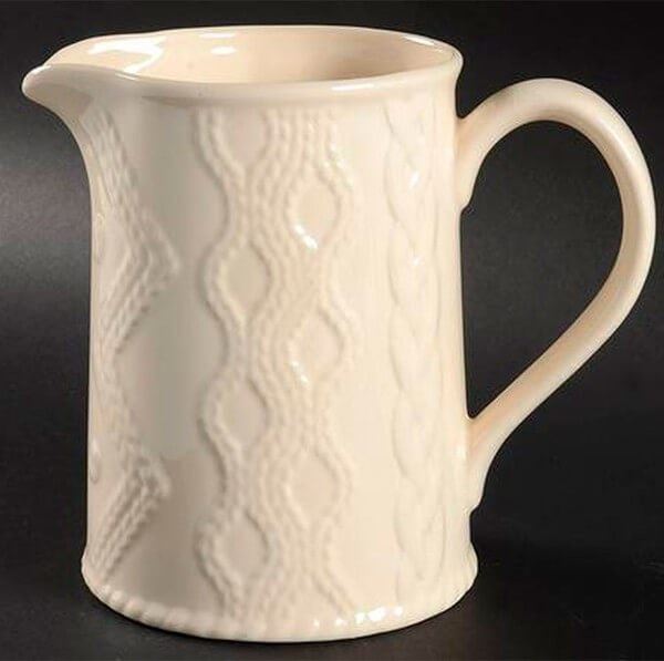 Kara Irish Pottery Aranware Pitcher Irish Jewelry Irish Store