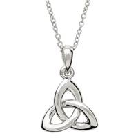 Shanore Sterling Silver Celtic Trinity Knot Pendant