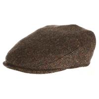 Image for Hanna Tweed Vintage Snap Cap, Browns