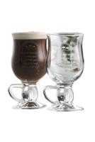 Image for Galway Irish Crystal Irish Coffee Mug Glasses with Irish Blessing - Latte Pair