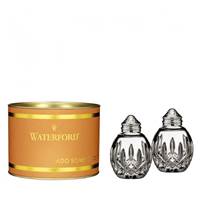Image for Waterford Giftology Lismore Round Salt and Pepper Set in Orange Box