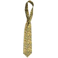 Image for Green Classic Celtic Silk Tie with Trinity Knots