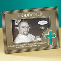 Image for Godfather Photo Frame with Cross