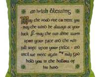 Image for Irish Blessing Cushion Cover, Small