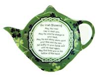 Image for Irish Blessing Shamrock Garden Teabag Holder