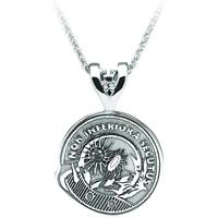Image for Silver Scottish Crest Personalised Clan Pendant