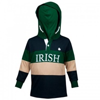 Croker Kids Irish Hooded Rugby Jersey