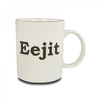 Image for Irish Eejit Coffee Mug by Shannonbridge Pottery