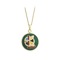 Solvar Gold Plate Celtic 