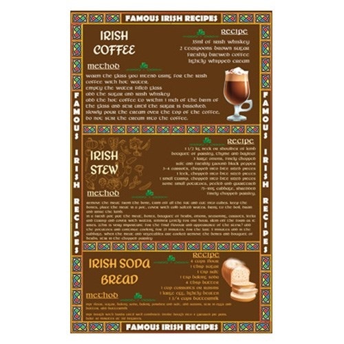 Image for Irish Tea Towel, Famous Irish Recipes