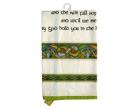 Image for Single Tea Towel with Irish Blessing