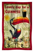 Image for Guinness Toucan Nostalgia Collection Tea Towel