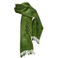 Image for Patrick Francis Forest Green Pashmina Scarf
