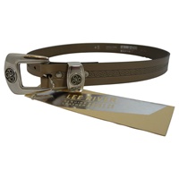 Image for Lee River Leather Triskle Belt, Lichen