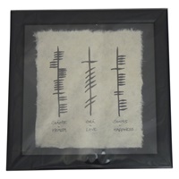 Image for Ogham Wish "Health, Love, Happiness"