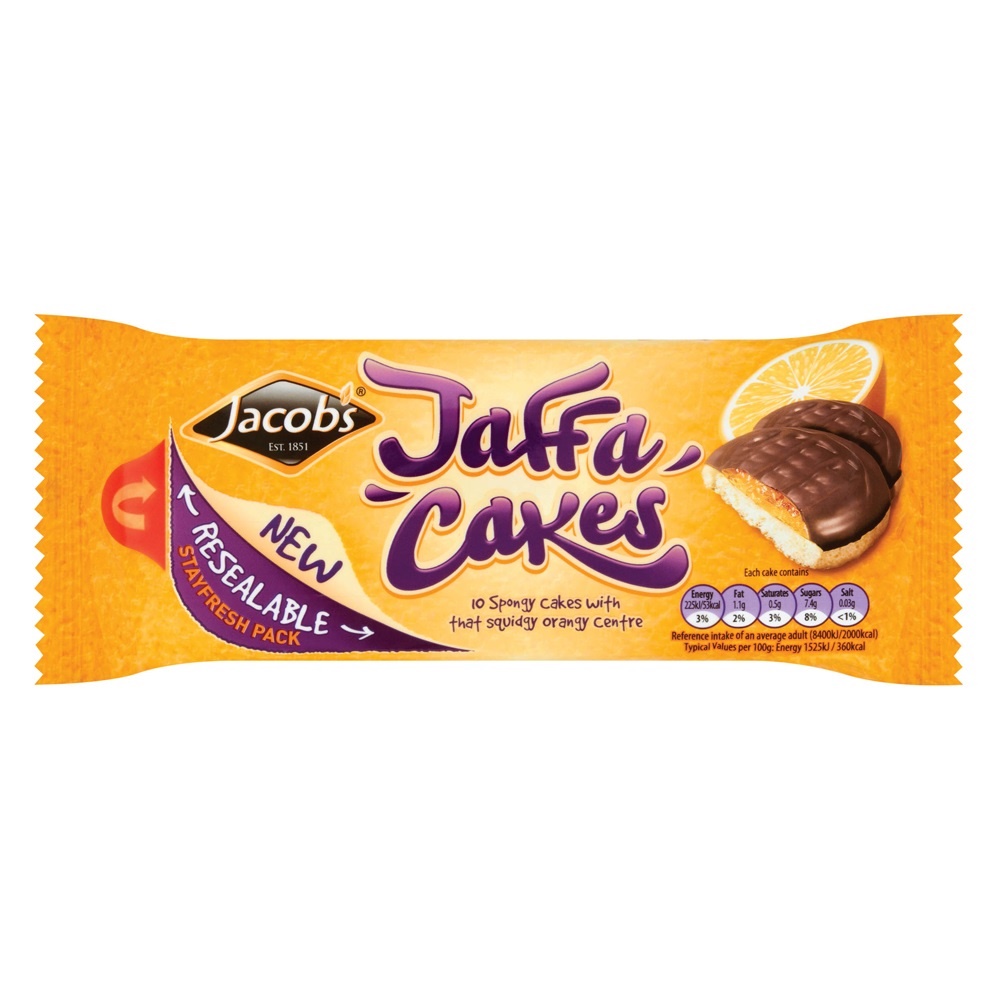 Jacobs Jaffa Cakes 147g Irish Jewelry Irish Store Tipperary Irish