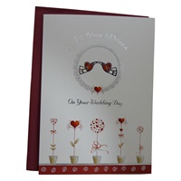 On Your Wedding Day Greeting Card