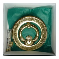 Image for Brass Celtic Ring Claddagh Door Knocker
