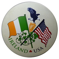 Image for 15" Waltons Irish USA Flag Rim Design